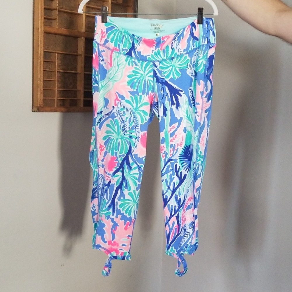 Lilly Pulitzer luxletic yoga pants 21 inseam